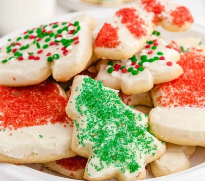 easy Christmas sugar cookies