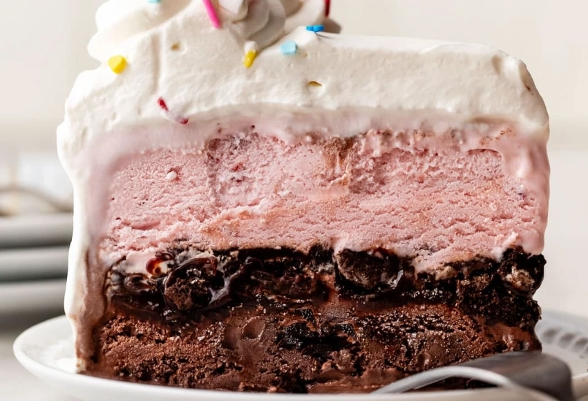 no bake ice cream cake