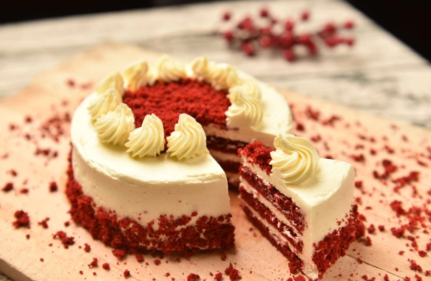 red velvet cake without buttermilk