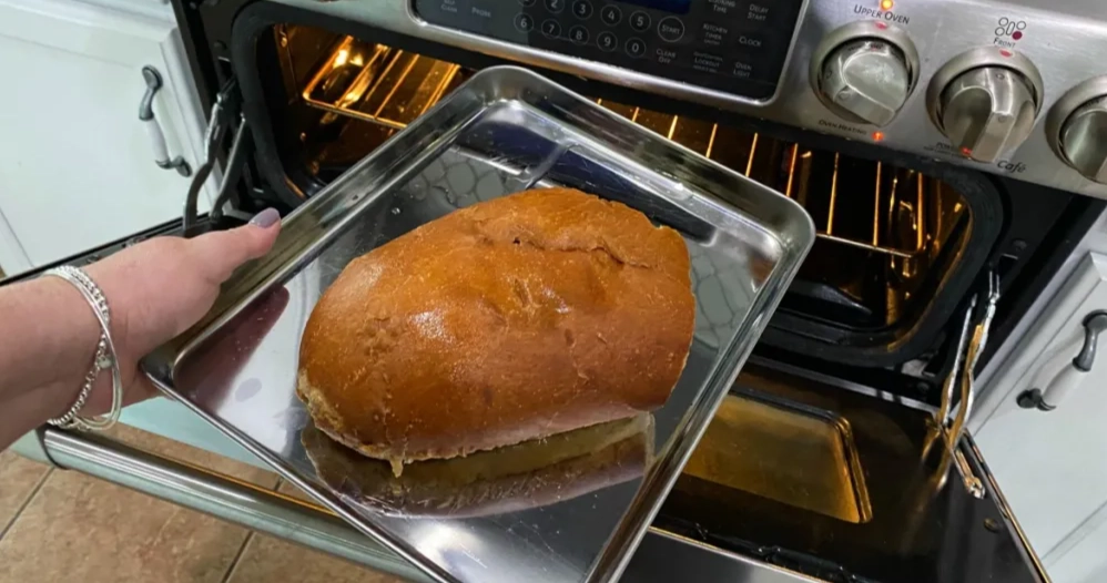 soften stale bread