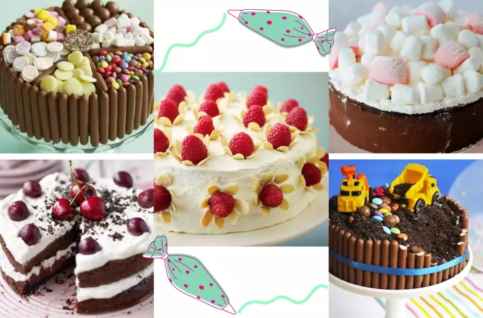 simple cake decoration at home