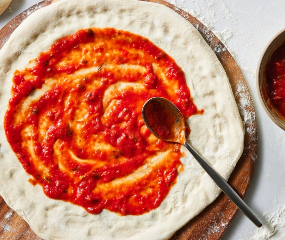 Neapolitan pizza dough