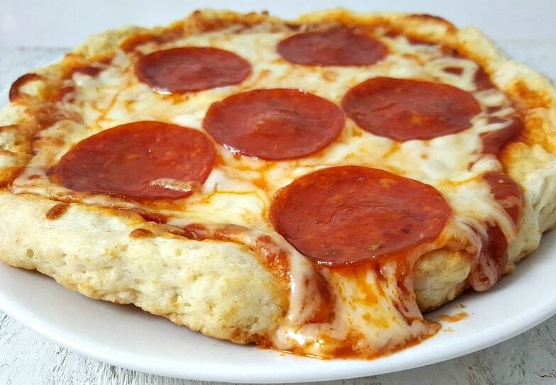 no yeast pizza dough