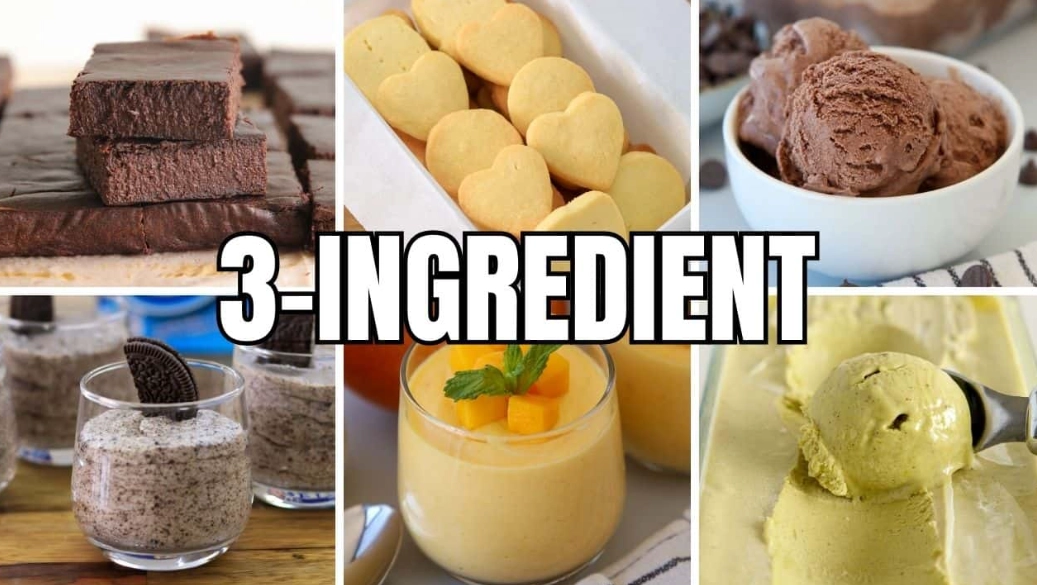 Easy 3-Ingredient Desserts: Fast, No-Fuss Recipes