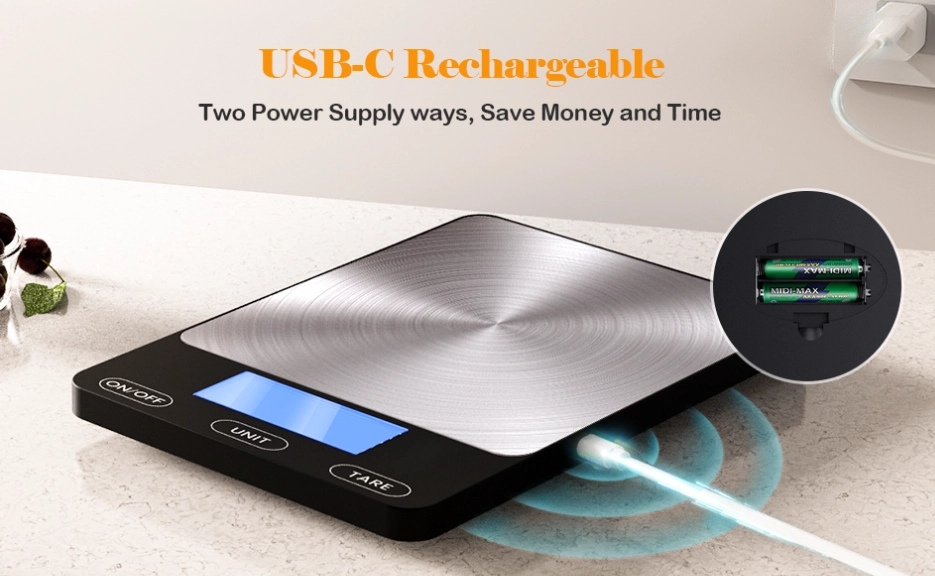 best rechargeable kitchen scale