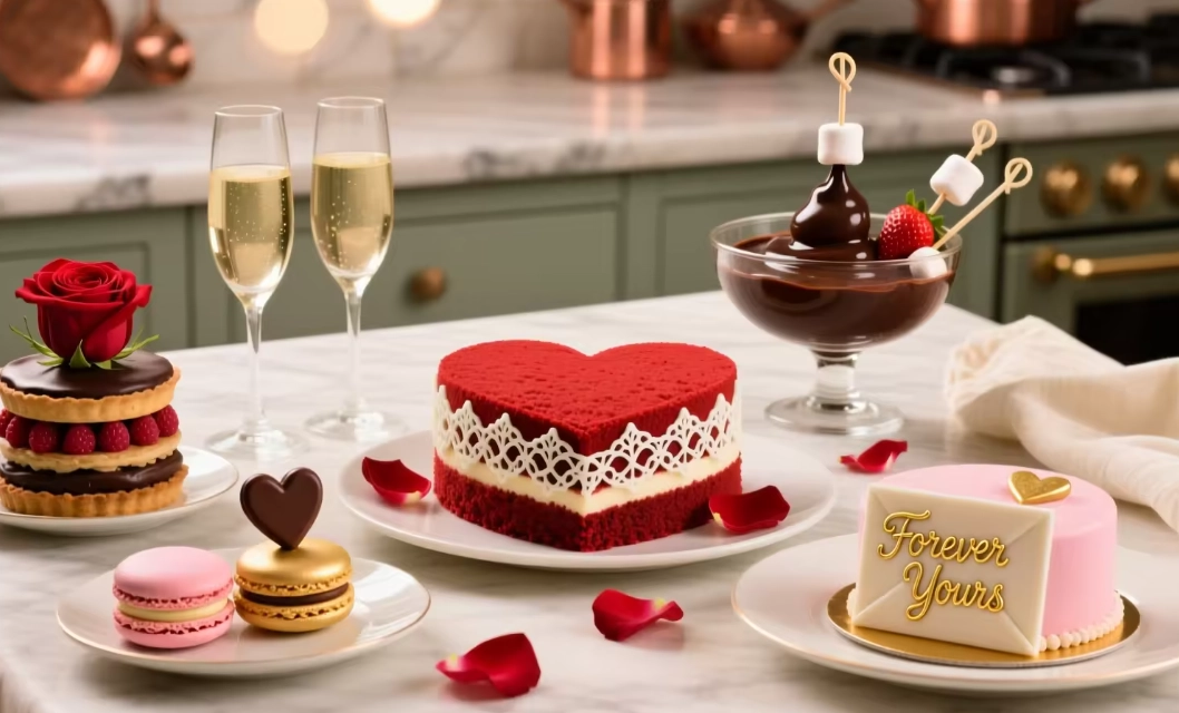 The 7 Most Romantic Desserts to Share with Your Loved One
