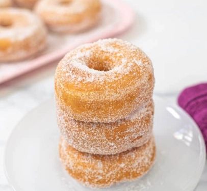 fluffy yeast doughnuts
